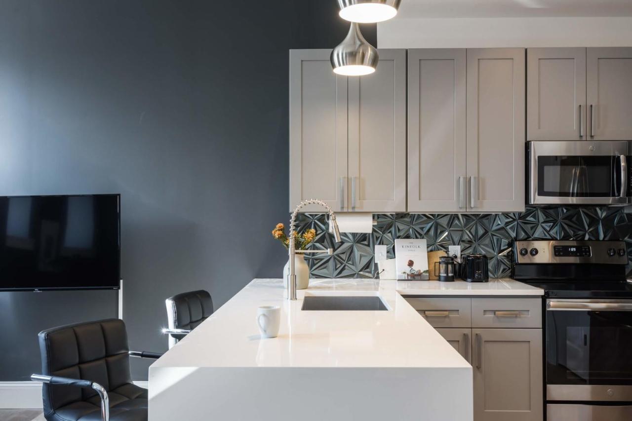 Revived Lf Square 1Br With Rooftop By Zencity Saint Louis Dış mekan fotoğraf